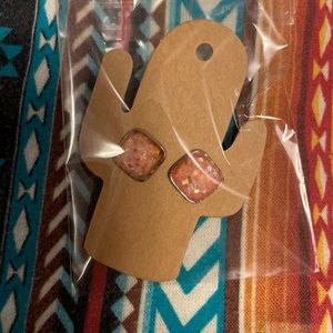 New Druzy Earrings buy 1 get 1 free pink 10mm